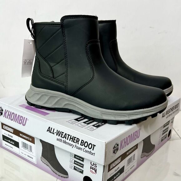 Khombu Dusk Women’s 9 All Weather Boot New In Box - Picture 1 of 13